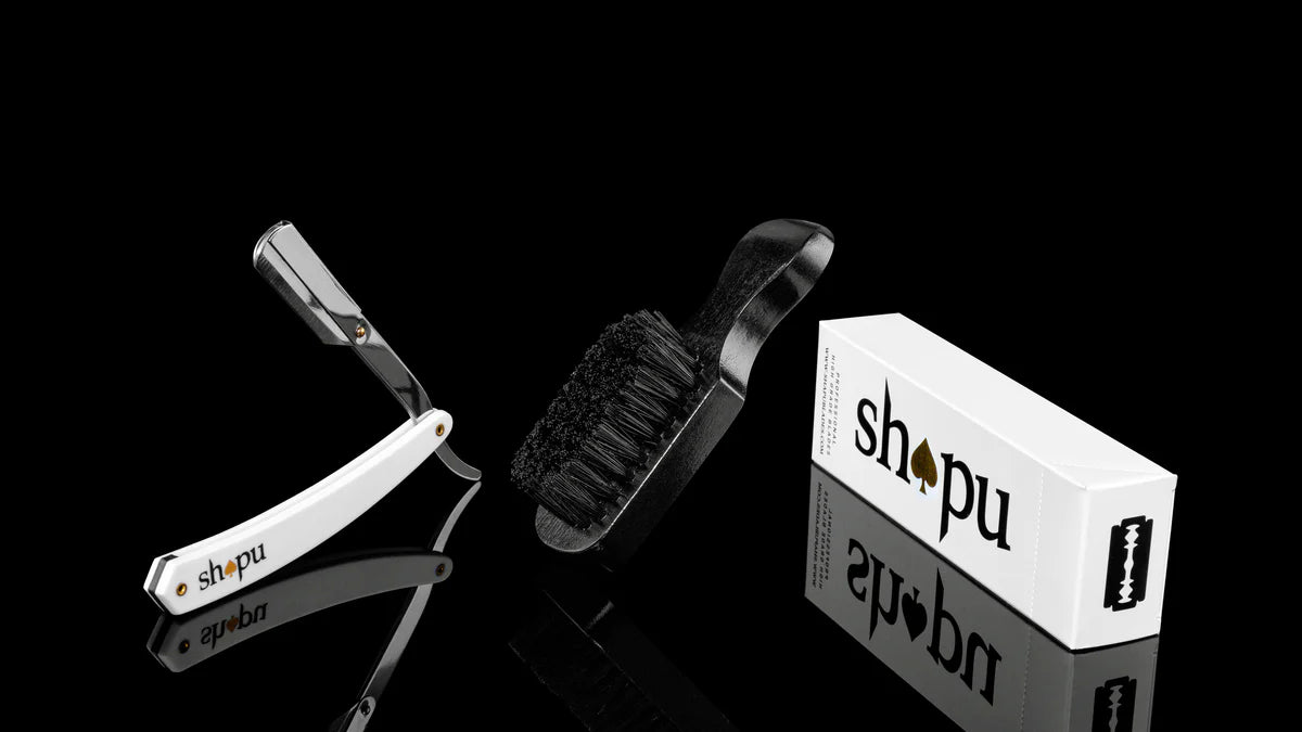 Combo - Swing lock Razor- Brush - 100 Blades – Shapu Blades